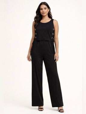 Tribal Grommet Jumpsuit